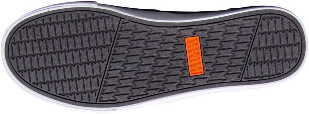 Lugz men's Lear Classic Canvas Sneaker 9 Alloy/Charcoal/White