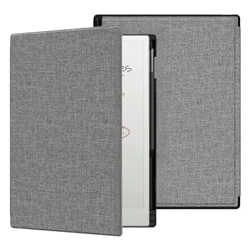 Image of Case for Remarkable Paper Pro 11.8 Inch 2024 Paper Tablet, Ultra Slim Lightweight Smart Folio Cover with Auto Wake Sleep, Hard Back Shell, Slim Case with Pen Holder, Protective Tablet Cover