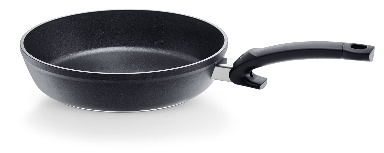 Fissler levital comfort/patelnia aluminiowa powlekana (Ø 20 cm) z uchwytem nieprzywierająca, doskonały efekt perlenia – indukcja