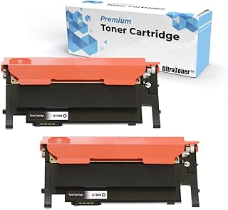 2BK Ultra Toner® Compatible Replacement for Samsung CLT-406 CLT-K406S CLT-C406S CLT-M406S CLT-Y406S Toner Cartridge 406 CLP-360 CLP-362 CLP-363 CLP-364 CLP-365 CLP-365W CLP-366 CLP-366W CLP-367W CLP-368 CLX-3300 CLX-3300FN CLX-3302 CLX-3303 CLX-3303FW CLX-3304 CLX-3305 CLX-3305FN CLX-3305FW CLX-3305W Xpress SL-C410W SL-C460FW SL-C460W (2 Black)