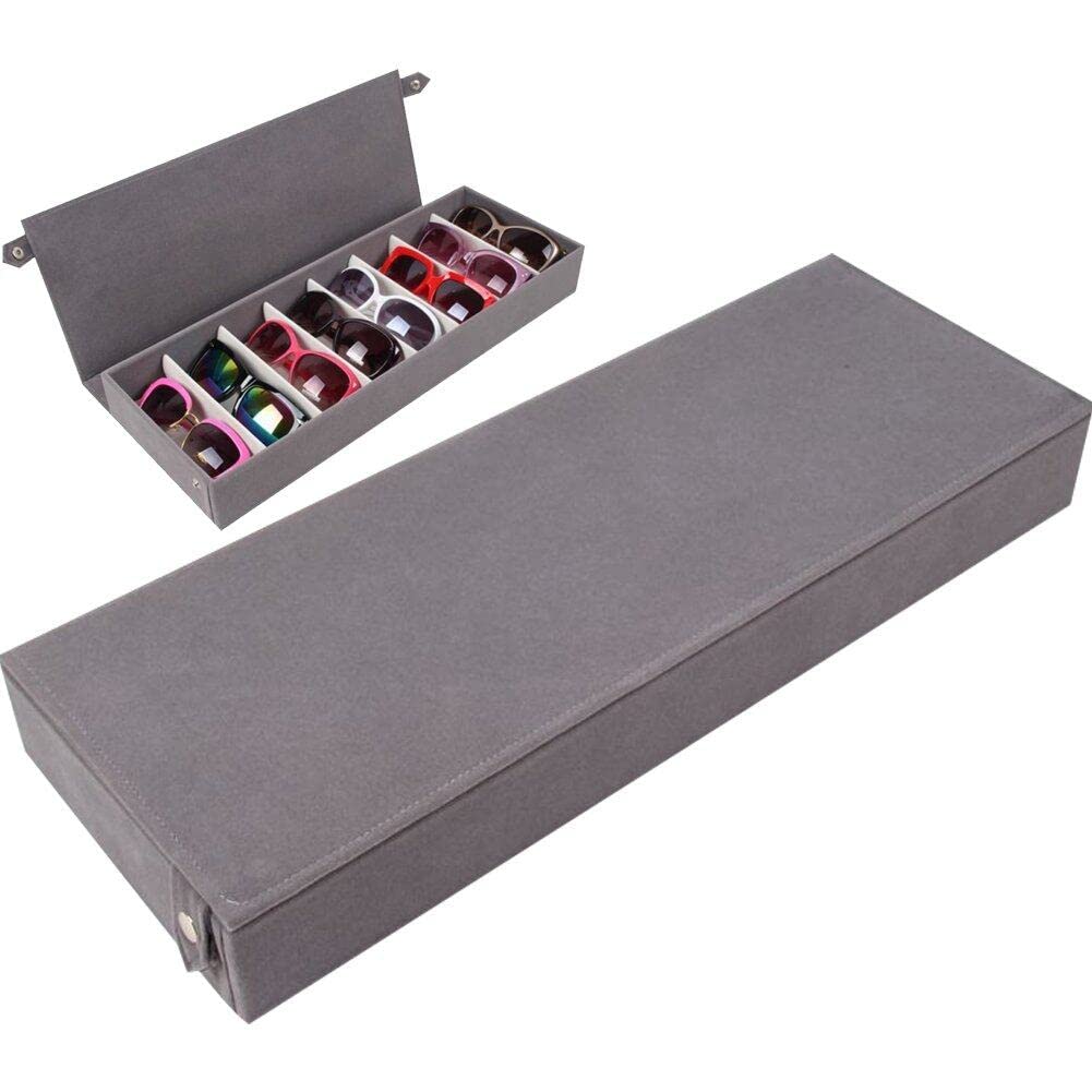 Supports de lunettes de soleil à 8 fentes pour un dressing ordonné