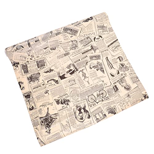 Hoement Papel Tapiz Retro Vintage Autoadhesivo Adhesivo Despegable Y Pegable Para Gabinetes De Baño Y Cocina