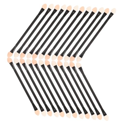 HAKIDZEL 使い捨てアイシャドウアプリケーター 30個 ダブルエンドメイクブラシ アイシャドウスポンジ 化粧道具 パーティーや旅行に