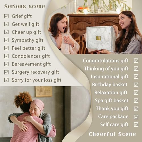 Care Package for Women,12PC Get Well Gifts for Women After Surgery,Birthday,Get Well Soon,Grief,Sympathy Gifts,Condolenc - Additional View
