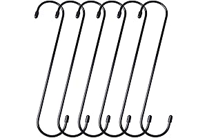 10" Hanging Basket Extender Hook Heavy Duty Long for Planters