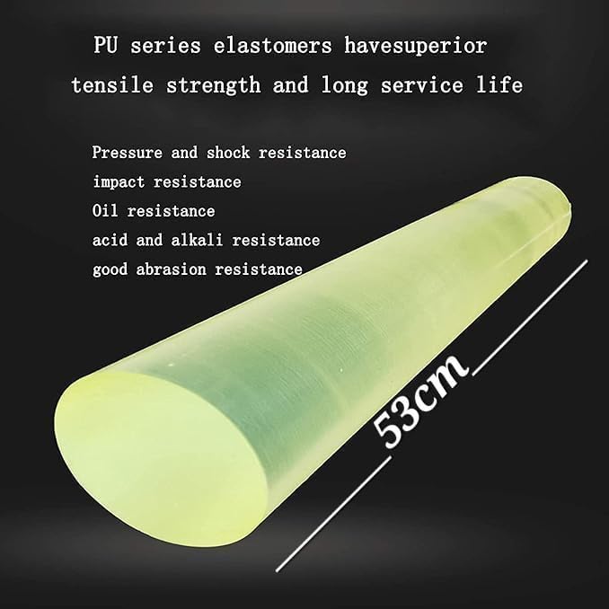 Buntychiku Durable PU Rubber Martial Arts Training Stick for Self Defense & Fitness Practice, Flexible Lightweight Coordination Rod for Indoor Outdoor Training 4