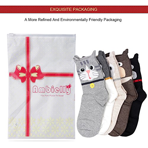 Image of Cute Animal Design Women's Socks Casual Cotton Crew Novelty Socks