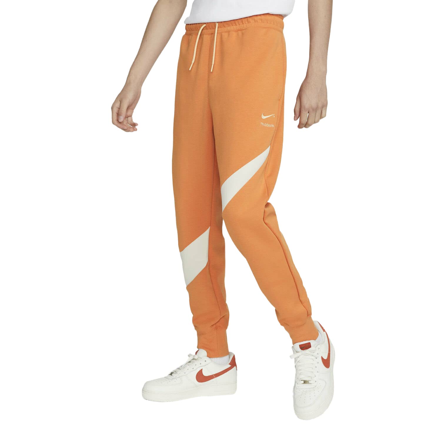 Nike Sportswear Swoosh Trousers, Orange, XL