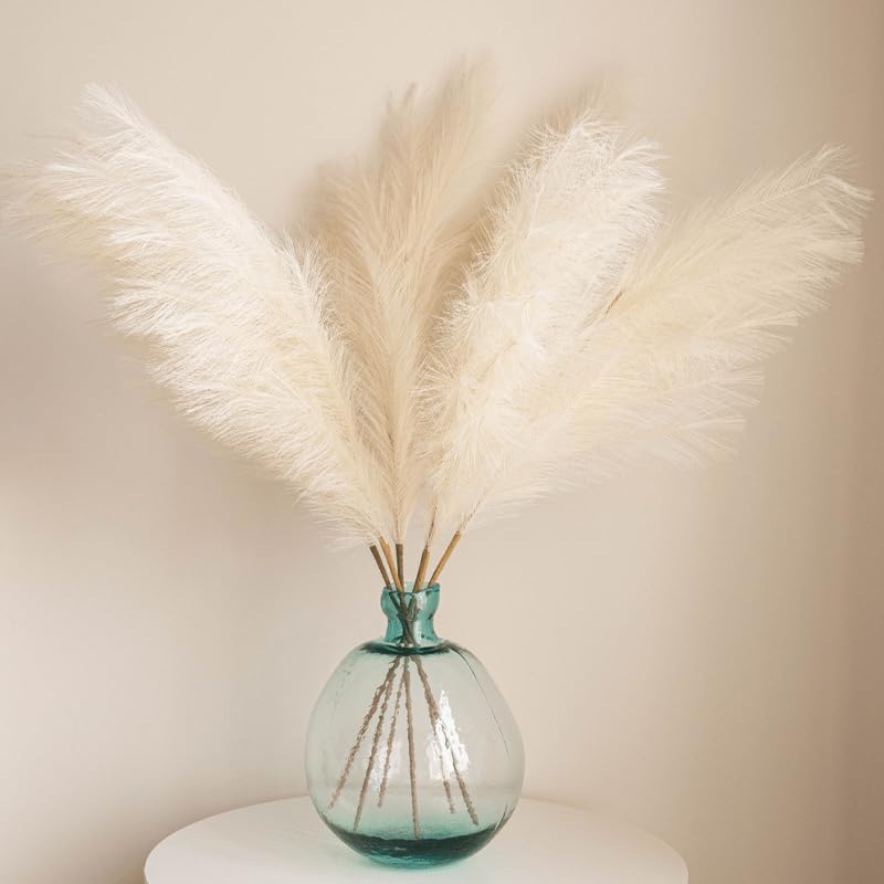Decoración Artificial de Pasto Pampas 100 cm miniatura 2