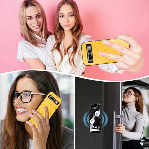 Étui portefeuille Google Pixel 7 Pro détachable avec sangle chic - 7