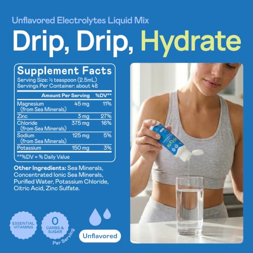 Image of Hi-Lyte Electrolytes for Fasting, Immune Support and Rapid Hydration | 48 Servings | NO Calories NO Sugar | 20%+ More Potassium, Magnesium & Zinc