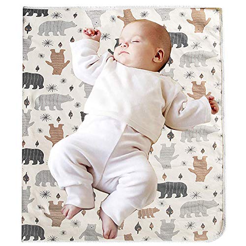 Image of Little ones deserve safe sleep. Organic Toddler Dry Mat, Baby Proof, Large 40x28 inches. Combine comfort and protection.