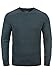 Produktbild Blend Gandolf Herren Strickpullover Feinstrick Pullover Mit Rundhals Und Melierung Aus 100% Baumwolle, Größe:M, Farbe:Navy (70230)