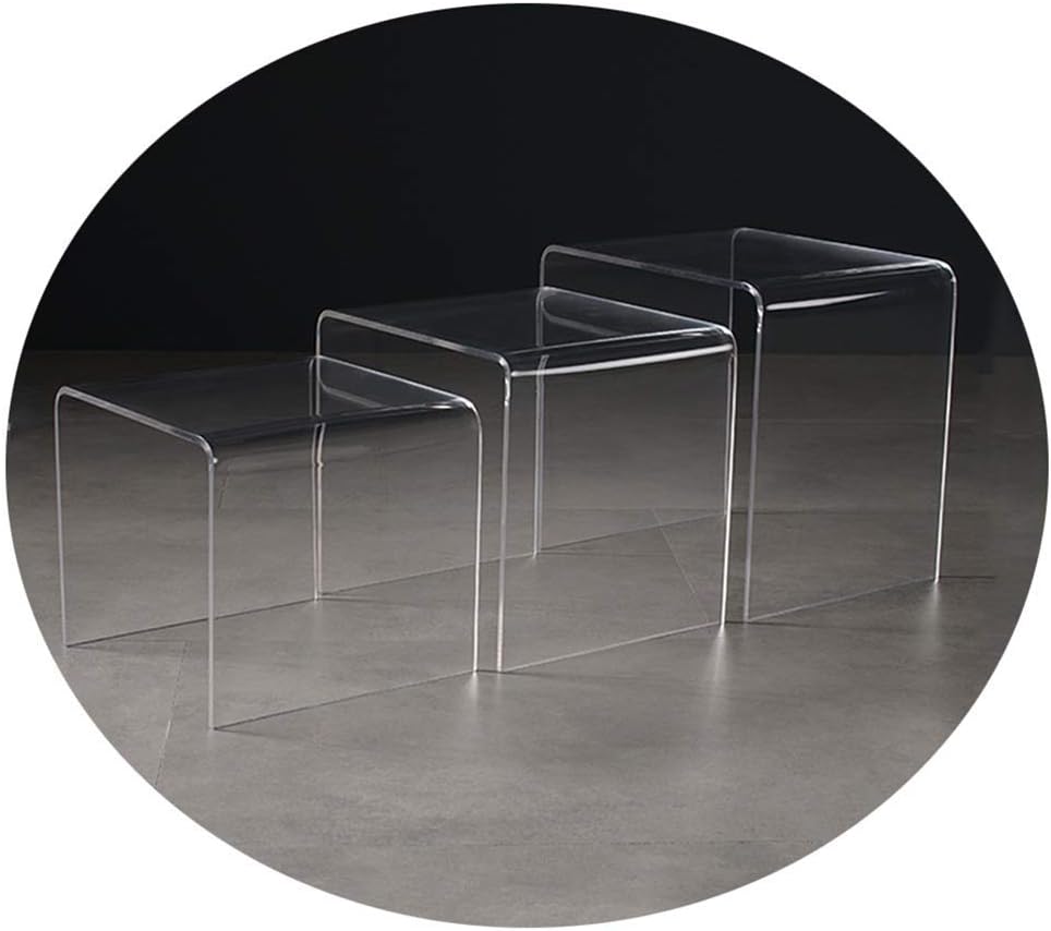 Gel/ジェル アクリルネストテーブル 3台セット dinos ≪幅85cm≫Gel