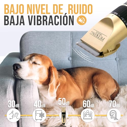 Miniatura 4 de Petking Premium Maquina Cortar Pelo Perros Maquina De Cortar Pelo Para Perros Cortapelos Professional Maquina Pelar Perros Corta Pelo Mascota Cortapelo Perro Cortadora De Pelo Canino
