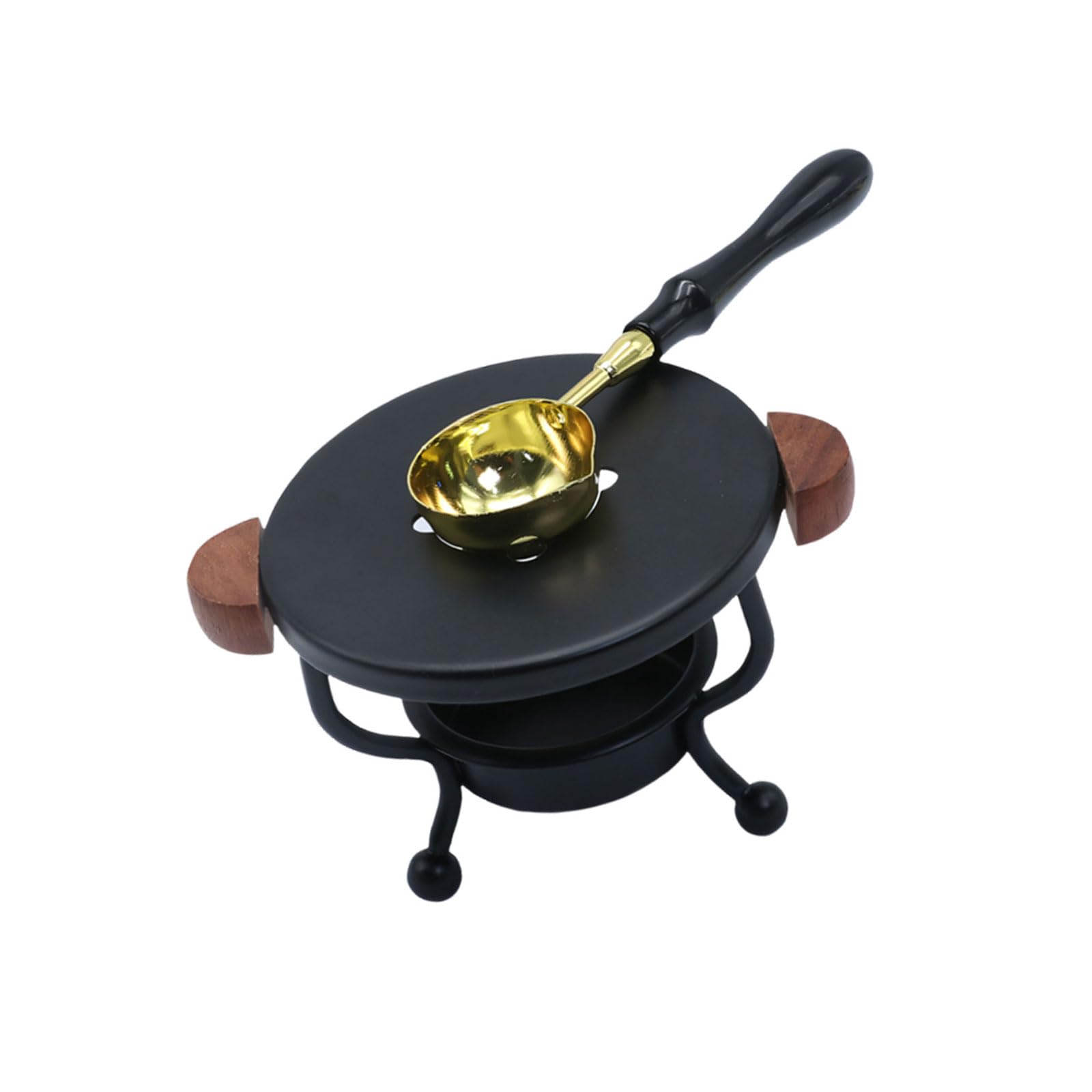 ZBIianxer Retro Candlewax Melting Tool Decorative Heater for Craft Scrapbooking Sealing Letter Invitation Old Sealing Oven