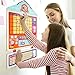 Magnetic Responsibility Chart Reward Chart Good Behavior Chart for Kids Chore Magnets for Wall Calendar and Weather Pocket Chart Visual Schedule Dry Erase Star Chart for Preschool Learning Supplies