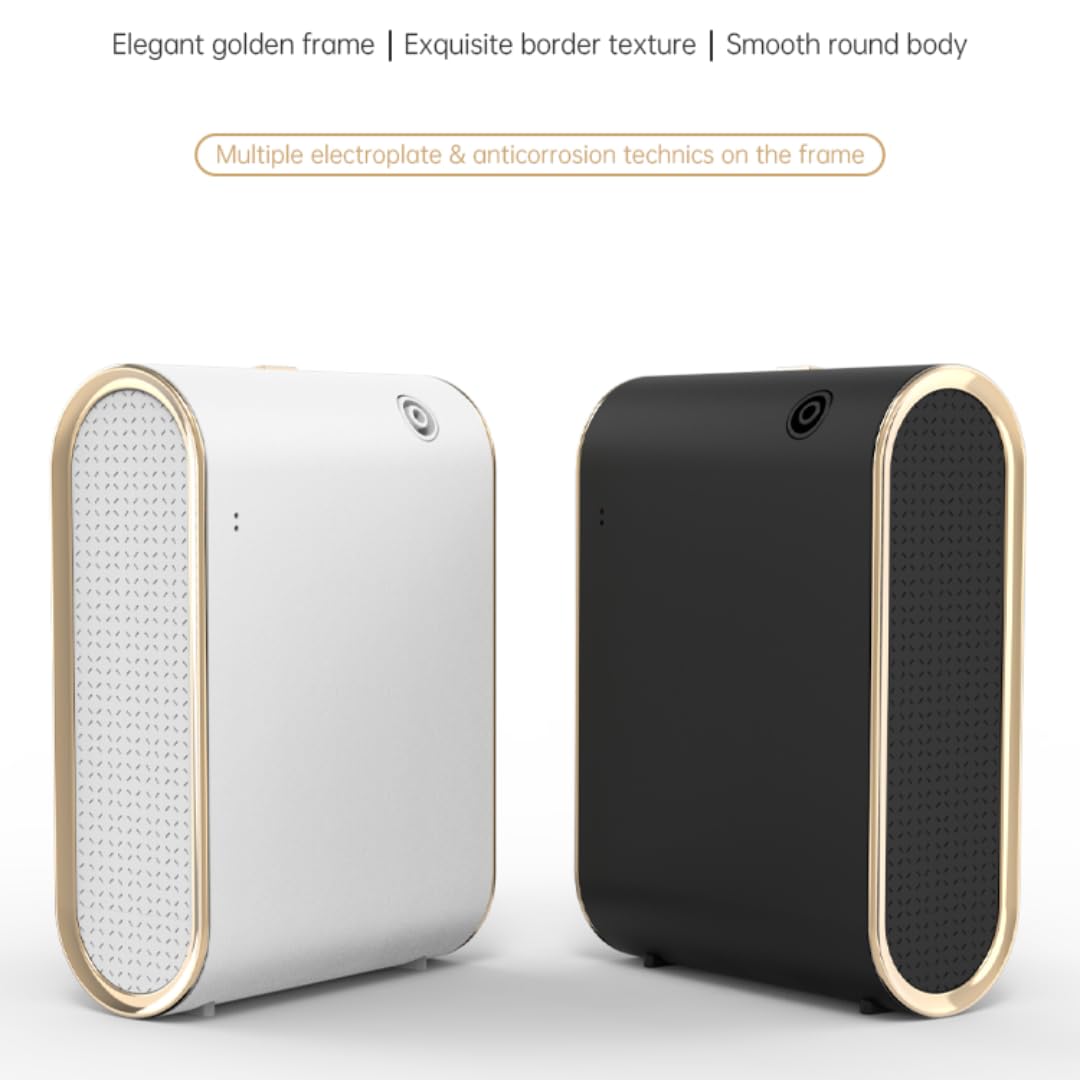 Diffusore di aromi senz'acqua Macchina intelligente per casa, hotel, spa, ufficio, tecnologia fredda, diffusore di aromi collezione hotel, Bluetooth e app per tutta la casa, 350 ml (nero)