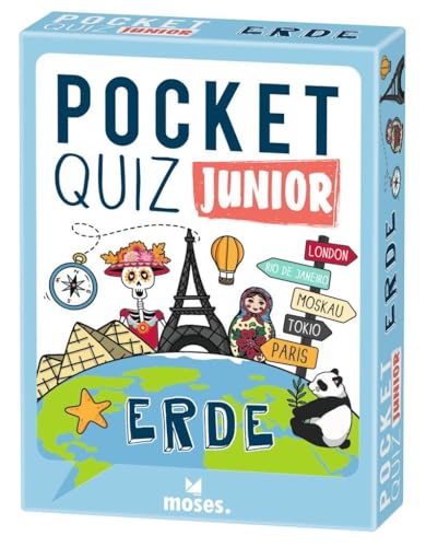 Moses. Pocket Quiz Junior - Erde, Das Kinderquiz mit 100 Fragen und Fakten...