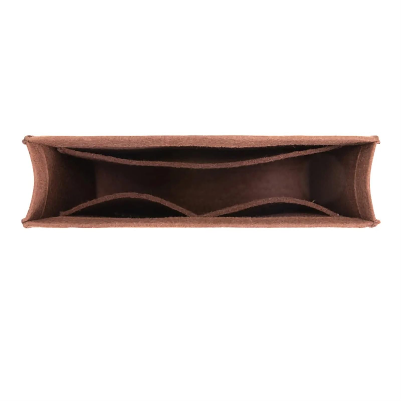 Fieltro Interior Bolsa Inserto del organizador del bolso del organizador del bolso del parte movible del organizador del bolso del fieltro for el bolso interno del totalizador de la mochila en bolso P