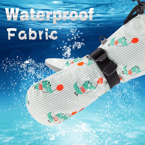 Image of BAVST Winter Kids Waterproof Gloves for Boys Girls Snow Ski Toddler Baby Mittens Outdoor for Infant Teens 1-5T