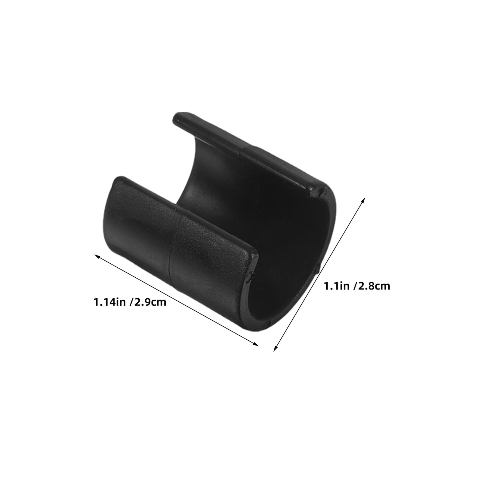 TOPBATHY Lot De 25 Clips De Fixation En Abs Pour Poteaux De Drapeau De Corner De Football Connecteurs Robustes Et LéGers Pour Accessoire D’EntraîNement ÉQuipement De Marquage Polyvalent Et Ré