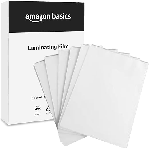 Amazon Basics A4 Laminating Pouches Pack of 100