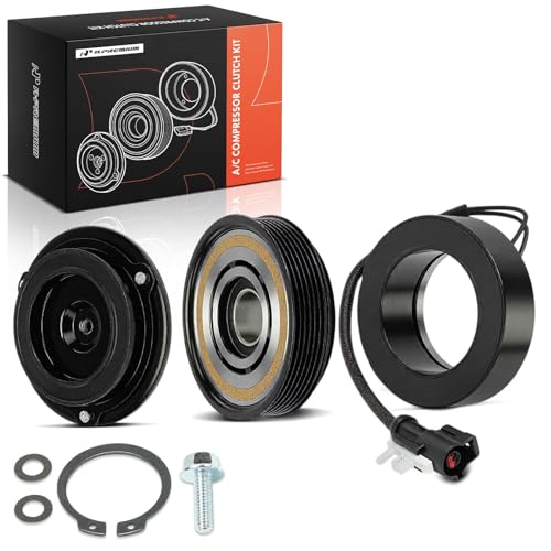 A-Premium Air Conditioner AC Compressor Clutch Kit Compatible with Ford Escape 2005-2007 & Mazda Tribute 2005-2006 & Mercury Mariner 2005-2007, 2.3L