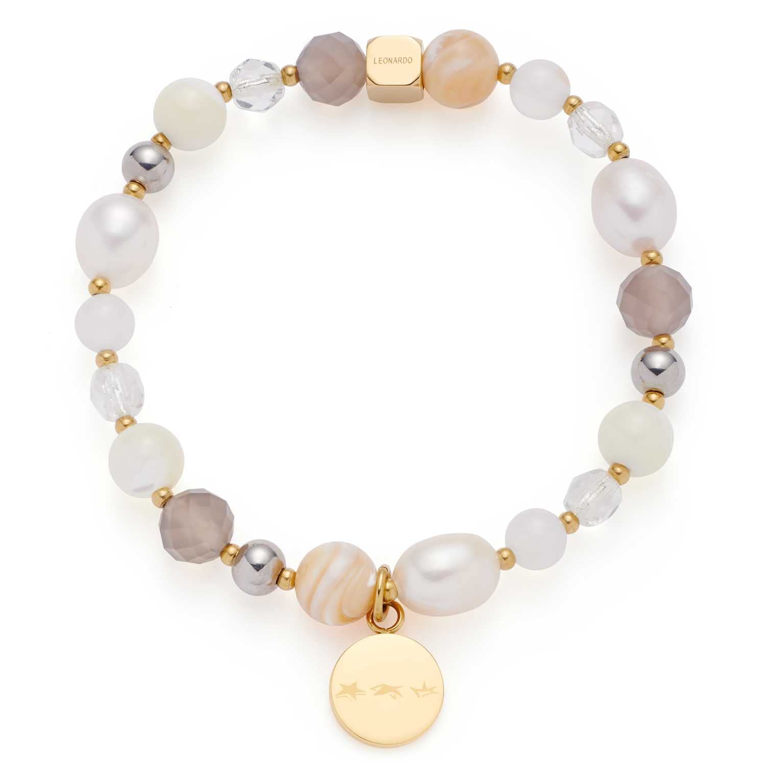 Bracciale Brosway Perfect in Acciaio Pvd Oro con Perle di Conchiglia B
