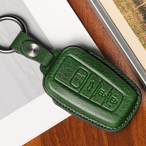 Image of for Toyota Key fob Cover Leather car Key case Avalon Camry TRD Corolla Highlander Prius Prime RAV4 Prime CHR Accessories