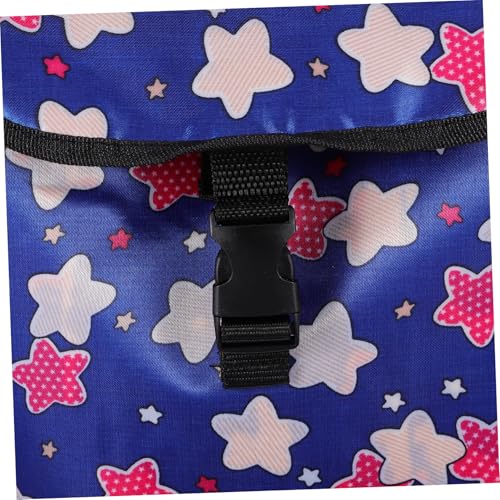 Chariot de courses pliable Holibanna grand format en toile Oxford imperméable pour la maison