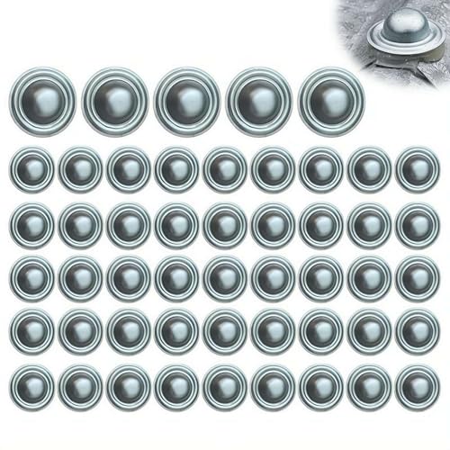 SHAPERME Stainless Steel Roofing Screw Caps Directly Cover Existing Screw Heads Watertight Seal Caps Easy Install for Home Outdoor Roof Siding Garages Patios