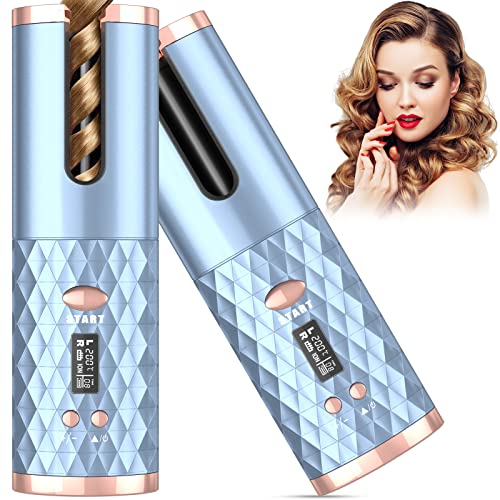 Curling Iron Cordless (Light Green)