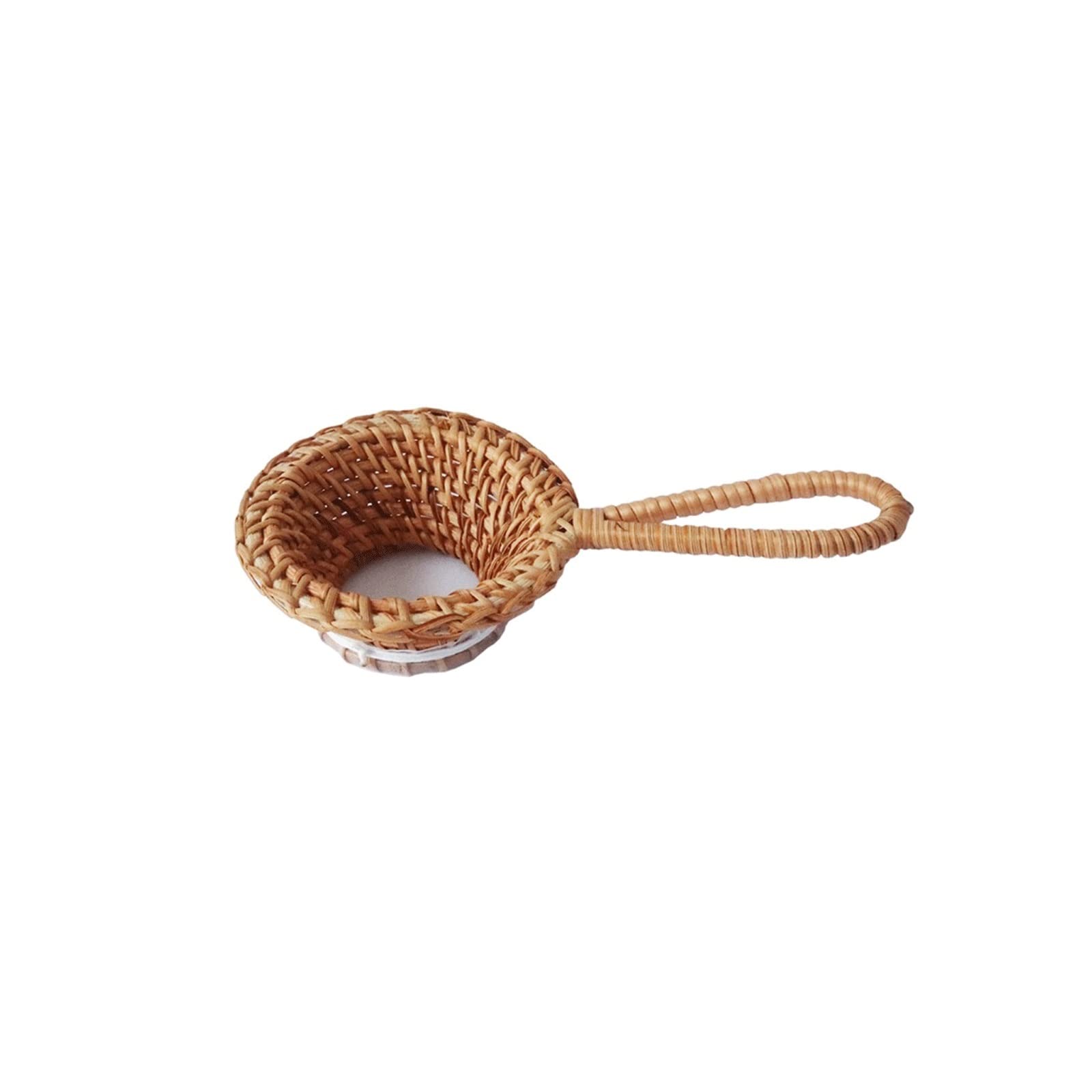 Passoire à thé en rotin naturel - Gadgets de cuisine - Infuseur pour cérémonie de thé