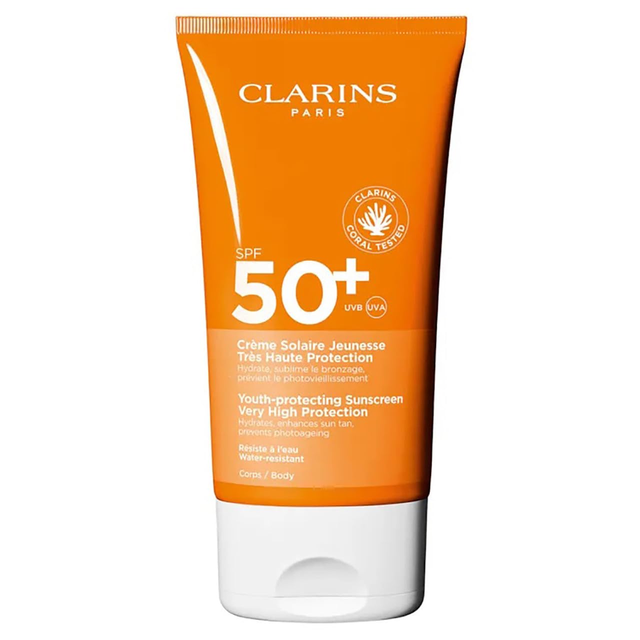 Clarins Ochrona przed słońcem Body SPF50 bardzo wysoka ochrona dla młodzieży 150 ml