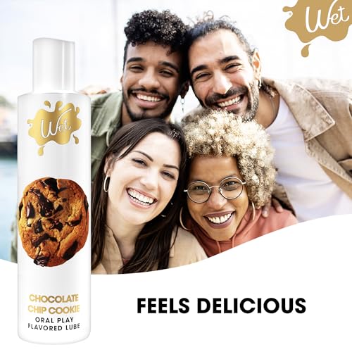 Image of Wet Chocolate Chip Cookie Edible Lube, Condom Safe, Sugar-Free, 9 fl oz