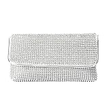 Dimensioni: circa 22 x 3 x 12 cm (lunghezza x larghezza x altezza), piccolo ma abbastanza spazio per le cose importanti come chiavi, rossetto, portafoglio, carta di credito, ecc