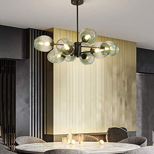 Lustre à Branches Sphériques E27 Plafonnier Rétro Lustre à Bulles - 4