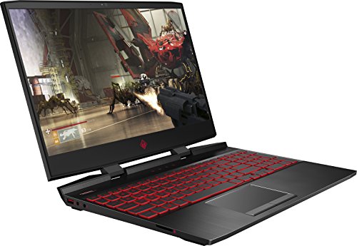 Image of HP Omen 15-dc0106tx 15.6-inch Full HD Gaming Laptop (8th Gen Intel Core i7-8750H /16GB /128GB SSD + 1TB HDD /Win10 /GTX 1060 6GB Graphics /VR /G-Sync /144Hz), Shadow Black