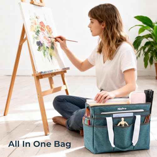 Nicpro Large Tote with Shoulder Strap