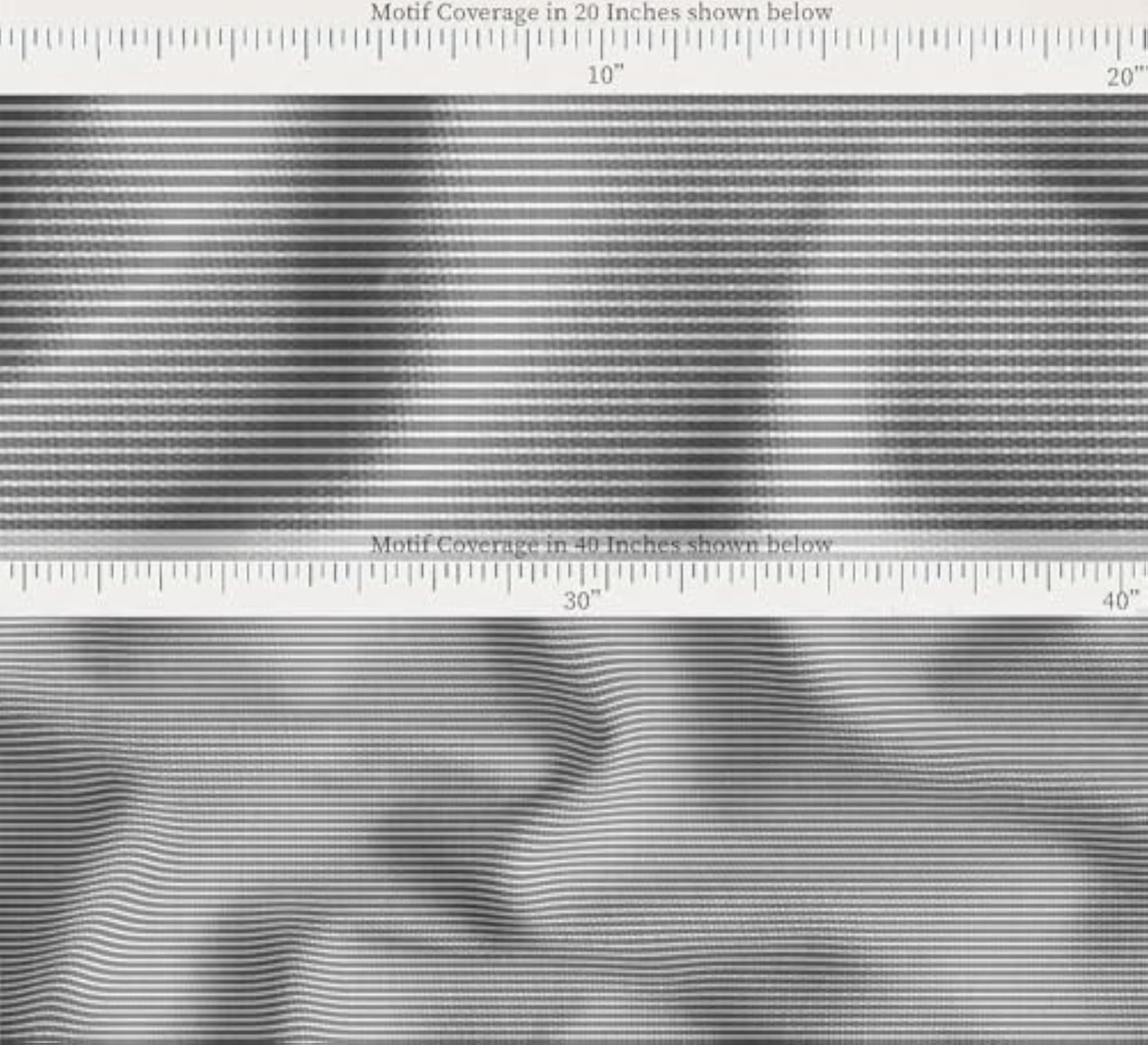Cotton Canvas Stripe Pattern Fabric, Durable for Crafts