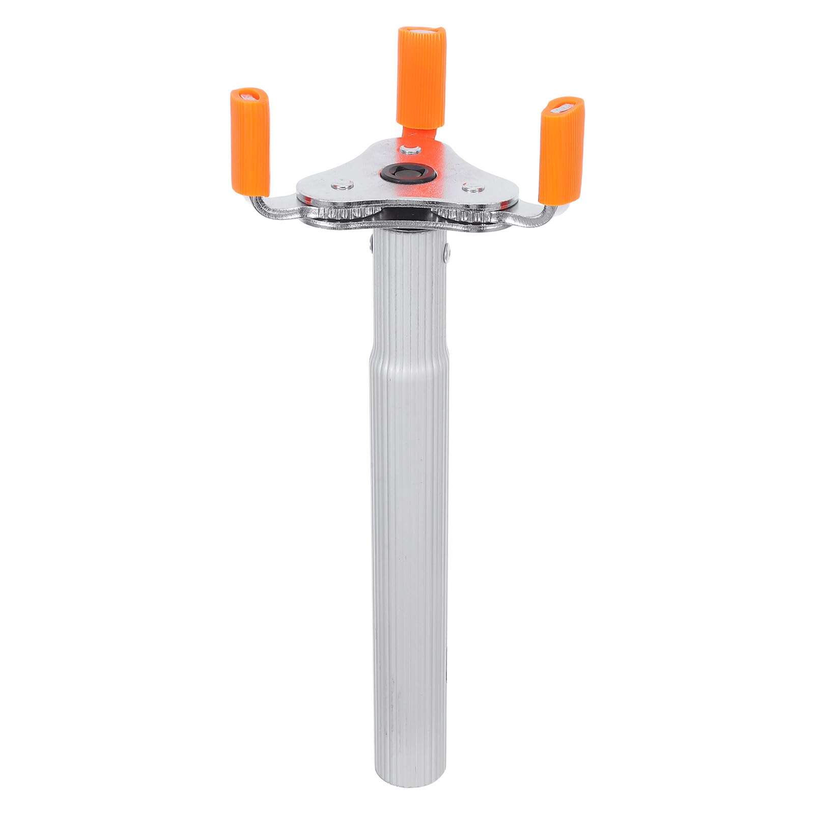 Tofficu Outil de Retrait de Détecteur de Fumée avec Tête à Griffes et Perche Courte 25 Cm, Kit 2 Pièces pour Entretien sans Échelle, Accessoire Fixation Stable, Usage Professionnel