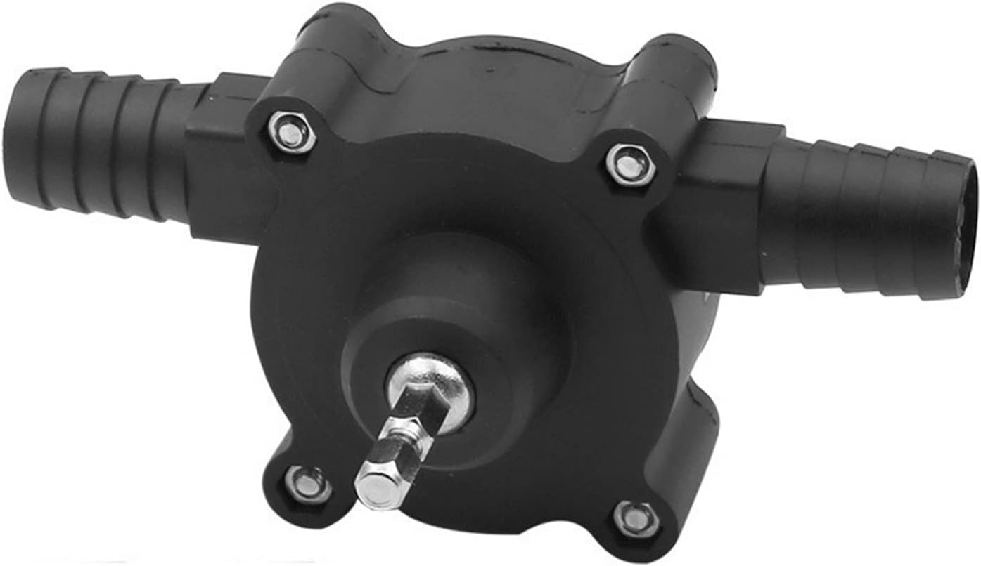 Mini Submersible Portable Electric Water Pump Self-Priming Pump Portable Electric Drill Mini Hand Oil Fluid Water Liquid Transfer Pumps Household Outdoors Tool