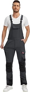 Herren Slim-Fit Stretch Arbeitslatzhose: Kritische Stoffbereiche aus Cordura – strapazierfähige Eleganz für höchste Ansprüche.
