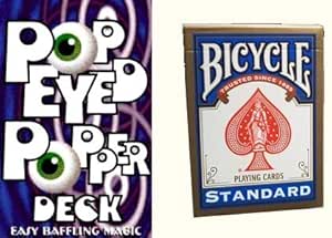 Jeu Radio Bicycle Mirage Jeu De Carte BICYCLE Truqu&eacute; Double Face Standard Dos Rouge Bleu Blanc Tour Magie | EBay Jeu Mirage Bicycle Bleu