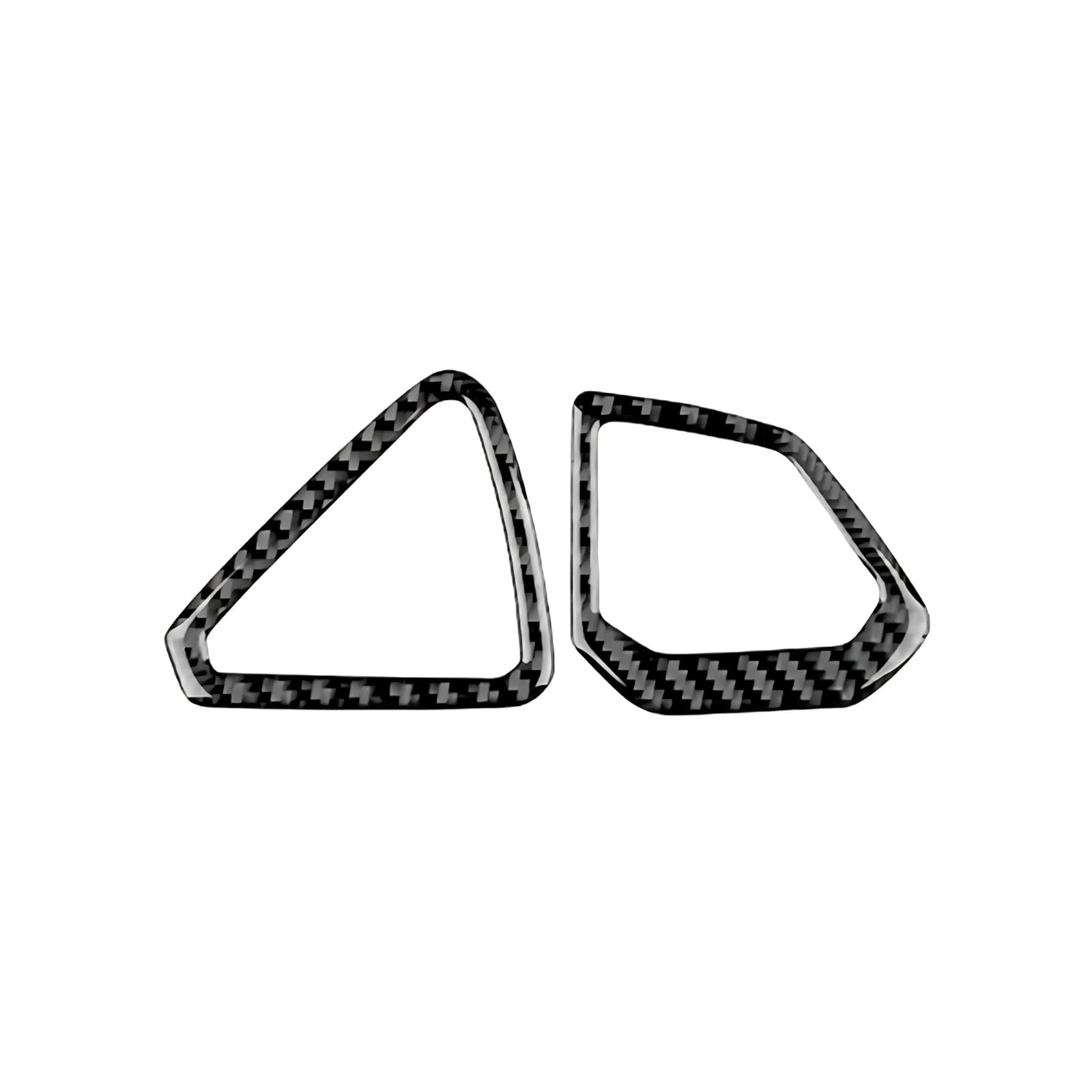 Sanehou Carbon Fiber Black Dashboard Air Vent Frame Compatible With Bmw For Z4 For G29 2019-2023 Lhd Rhd Car Dashboard Upper Air Vent Trim Frame Air Outlet Decorative Cover Sticker