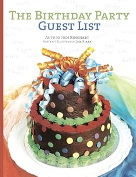 Paperback "The Birthday Party Guest List" Book