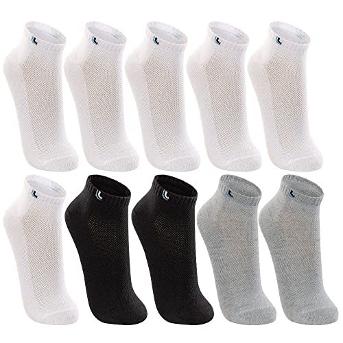 Kit 10 Pares Meias Unissex Lupo Sport Cano Curto Algodão 3225 Original