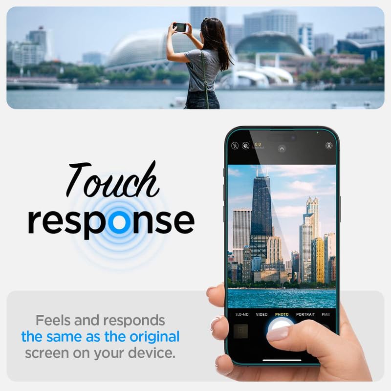 Image of UNBREAKcable Tempered Glass Screen Protector for iPhone 17 Pro Max / 16 Pro Max, 9H Hardness, Bubble-Free Easy Installation, Scratch & Impact Resistant, Pack of 2 (By ohonesty)