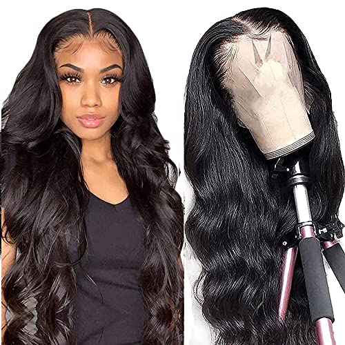 Yygy lace front wigs human hair body wave 13x4 lace frontal wig p…